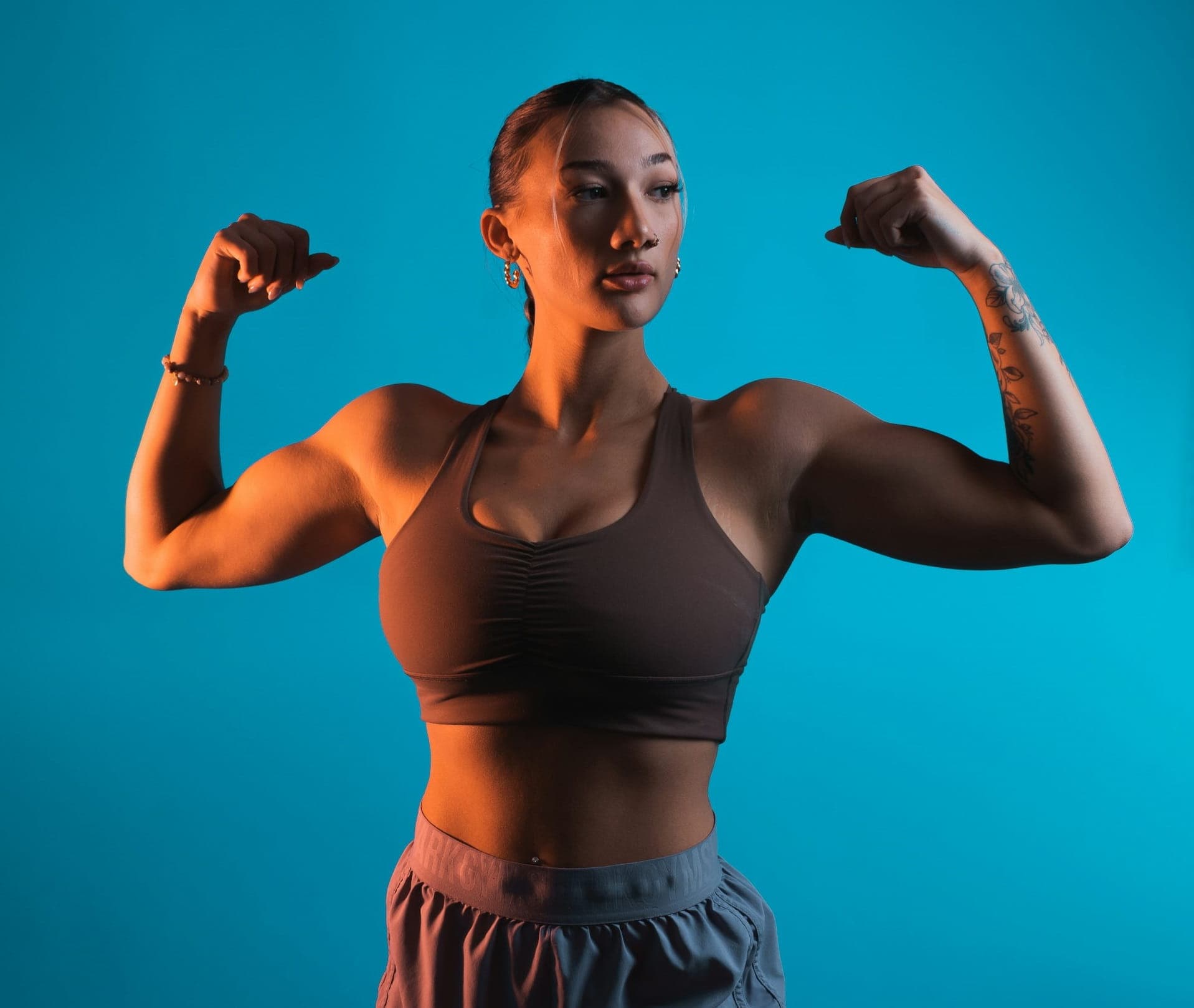 Séance d'entraînement fitness